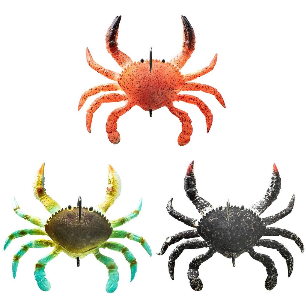 Smash Crab Lure Protable Baits Umpan Empuk Bebek Topwater