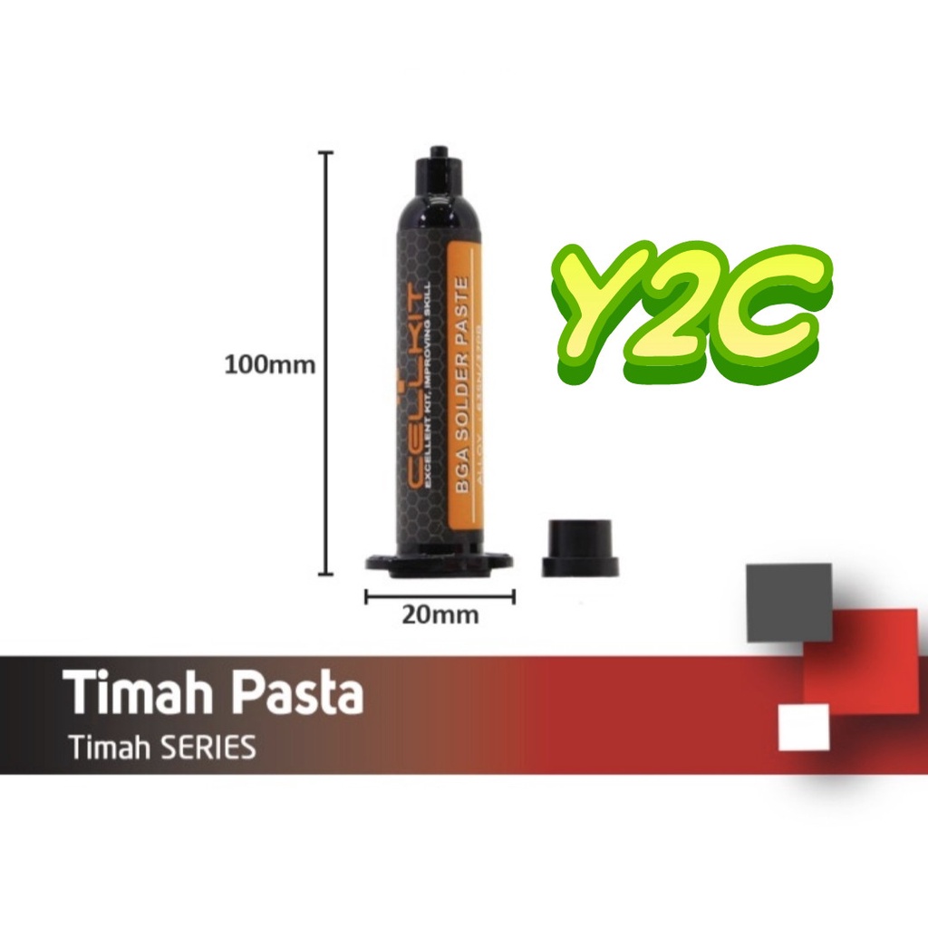 FLUX SOLDER PASTA TUBE CELLKIT 30 GRAM / ALAT SERVIS SERVICE HP LENGKAP TERLENGKAP TERMURAH