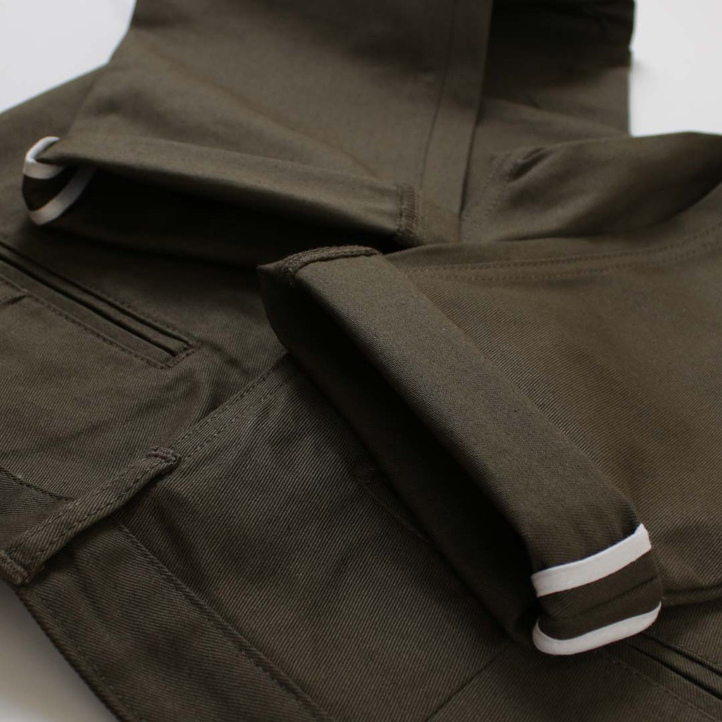 Whoopculture &quot;Muntjac&quot; Dark Olive Chino