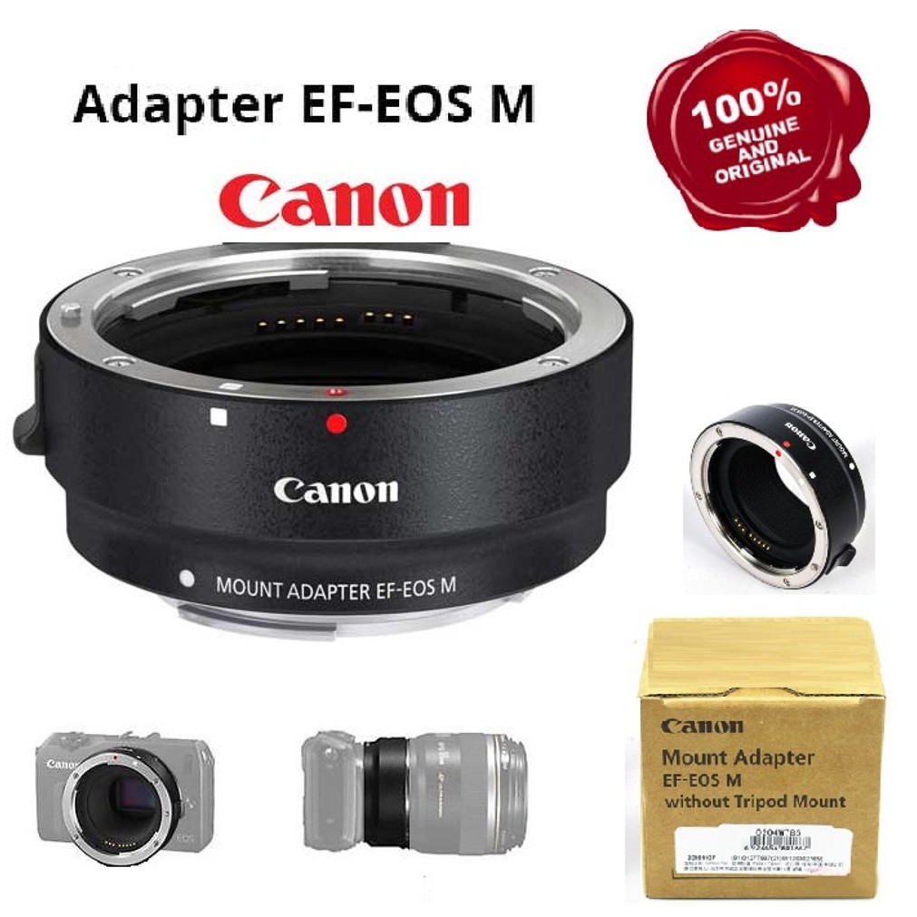 Canon Mount Adapter EF EOS M to EOS EF EF-S Original Adaptor