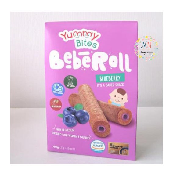 YUMMY BITES BEBEROLL 40GR Snack Bayi