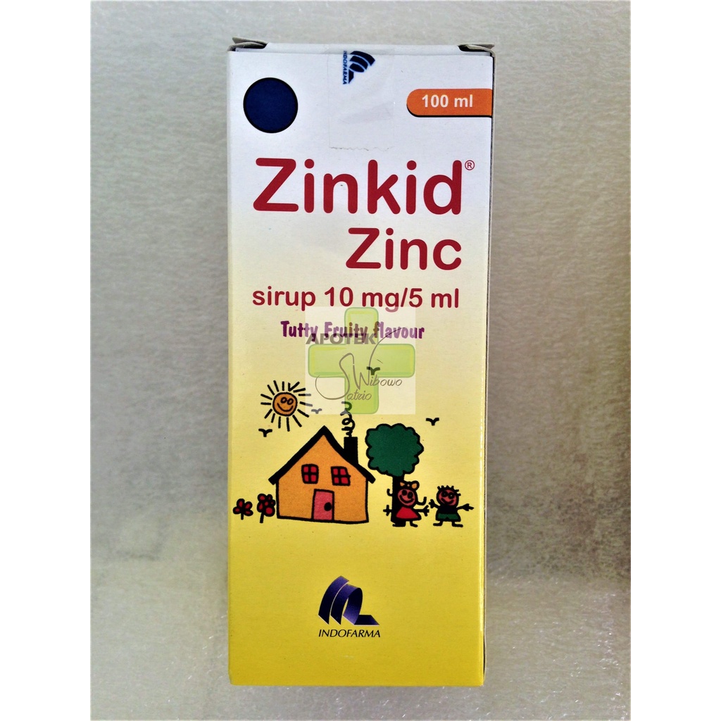 Obat Pencernaan dan Diare Bayi/Anak Zinkid Zinc Syrup 100 ml