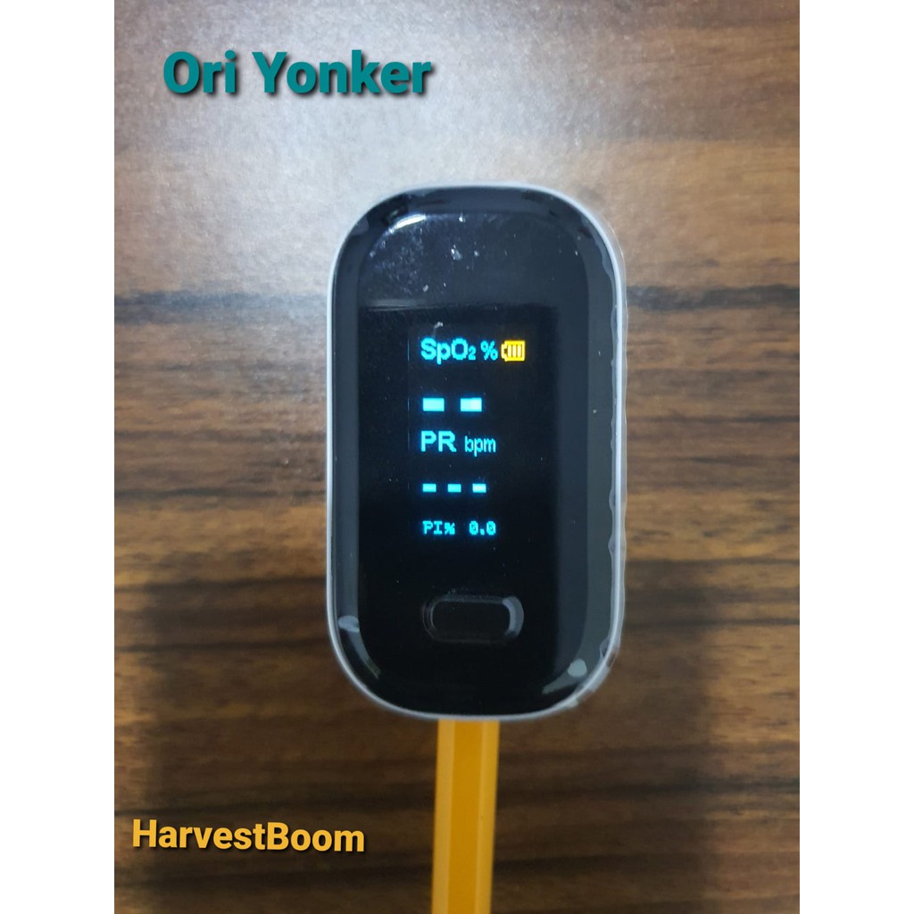 Oximeter fingertip Oxymeter saturasi pengukur kadar oksigen spo2 dan detak jantung