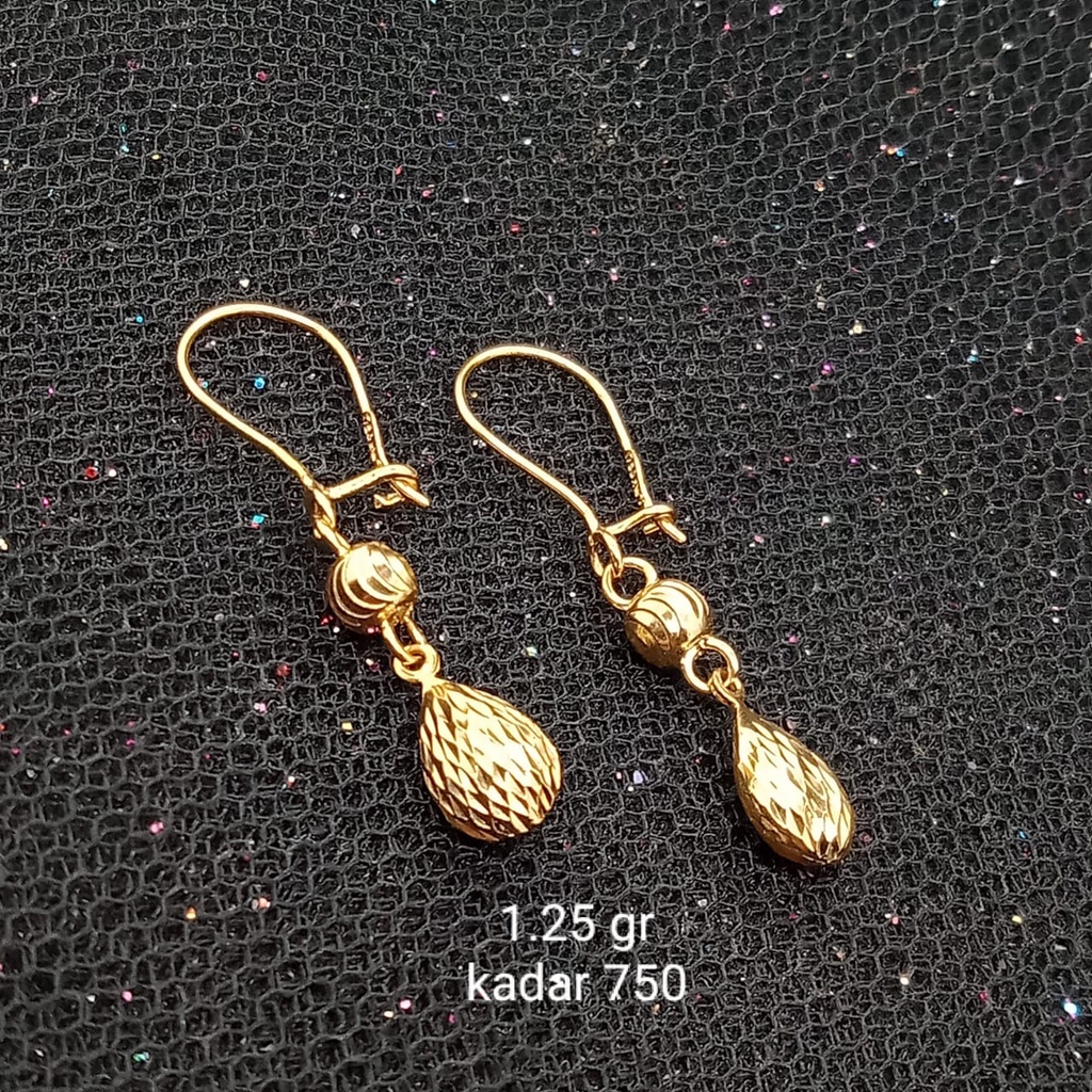 Anting Emas 17K - 1.25 gr Kadar 750 - 286