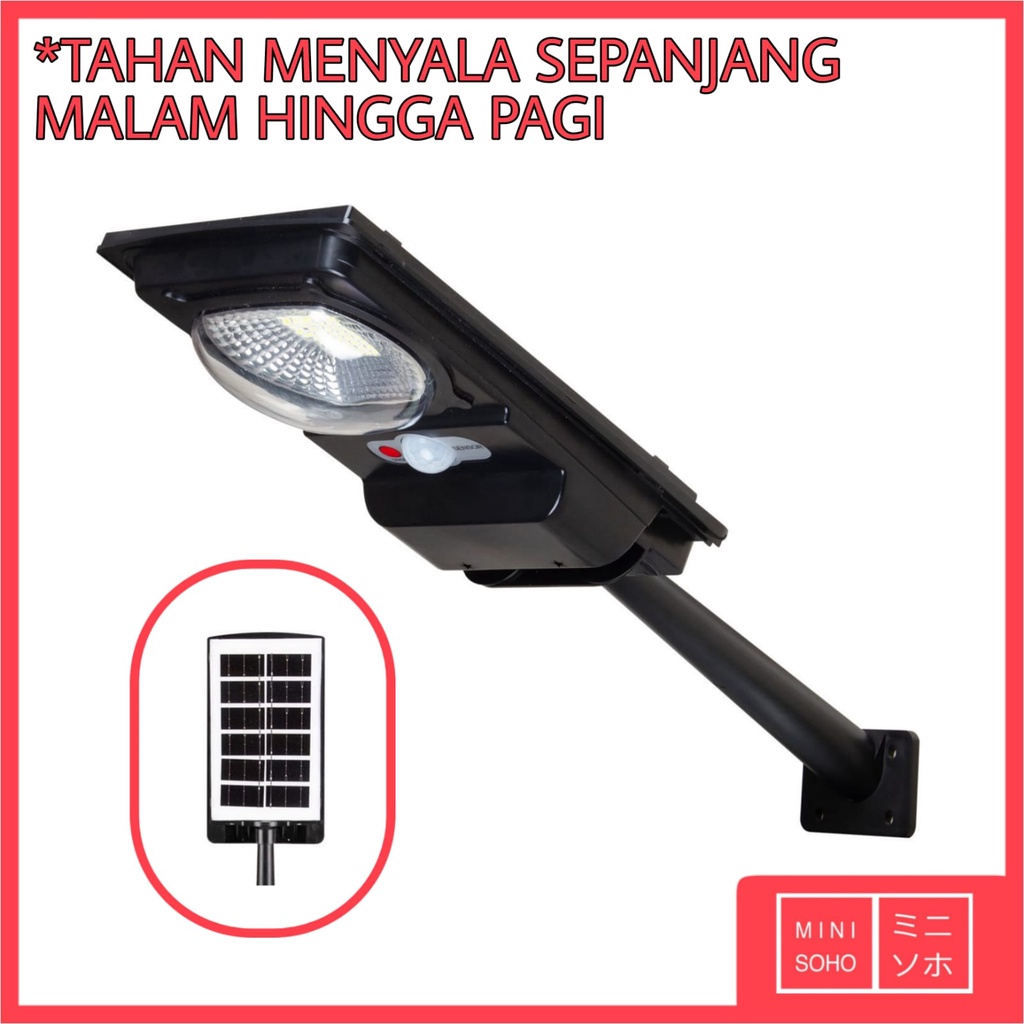 Lampu Jalan PJU Solar Cell (Tenaga Surya) 100W Waterproof IP65