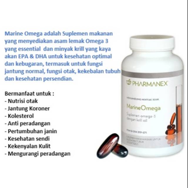 Minyak ikan/ omega 3 + antioksidan