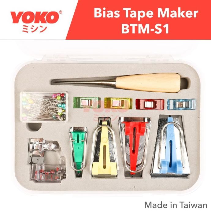 

[[COD]] Bias Tape Maker Set CY-BTM-S1 / Alat Pembuat Bisban TERJAMIN Kode 1192