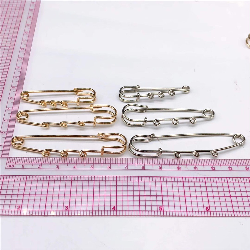 Pin Bros Kosong Dengan 3 Cincin Untuk Membuat Perhiasan DIY