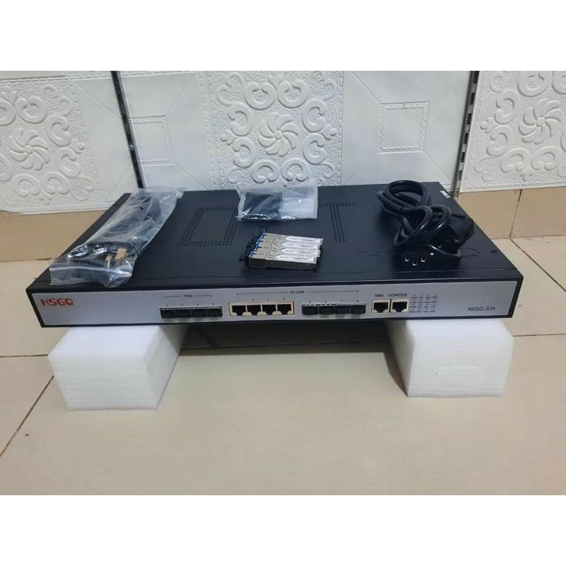 OLT EPON HSGQ E04 4 port + SFP PX20+++ 8dB
