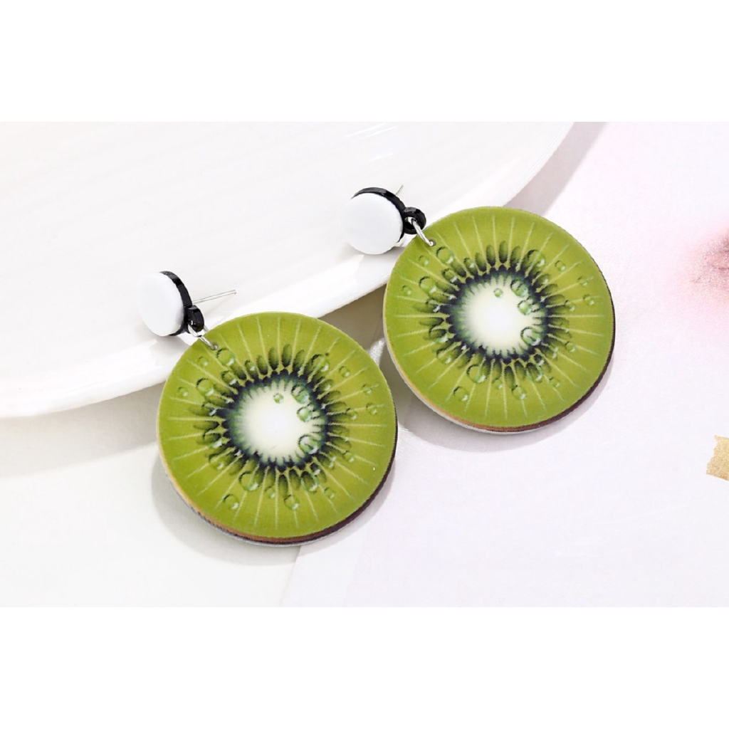 Anting Stud Desain Buah Gula Untuk Wanita