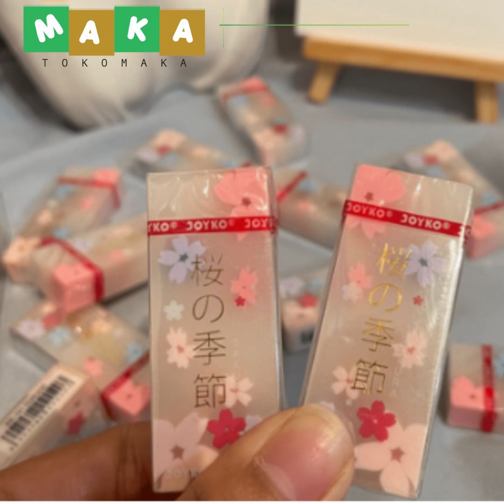 

penghapus joyko bunga sakura penghapus cherry blossom perlengkapan sekolah alat tulis kantor atk murah