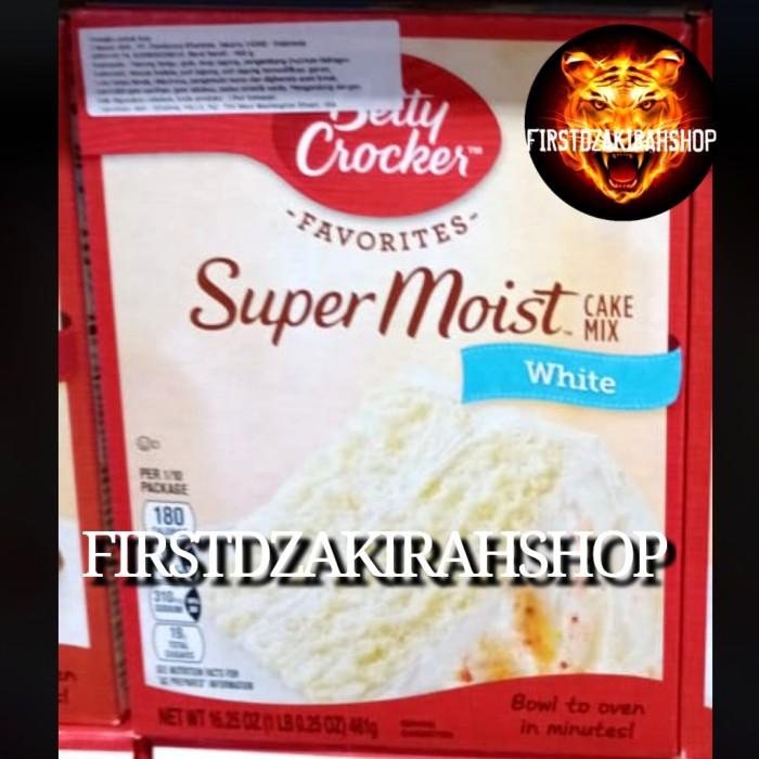 

Okshop | Betty Crocker Super Moist White Cake Mix 461Gr