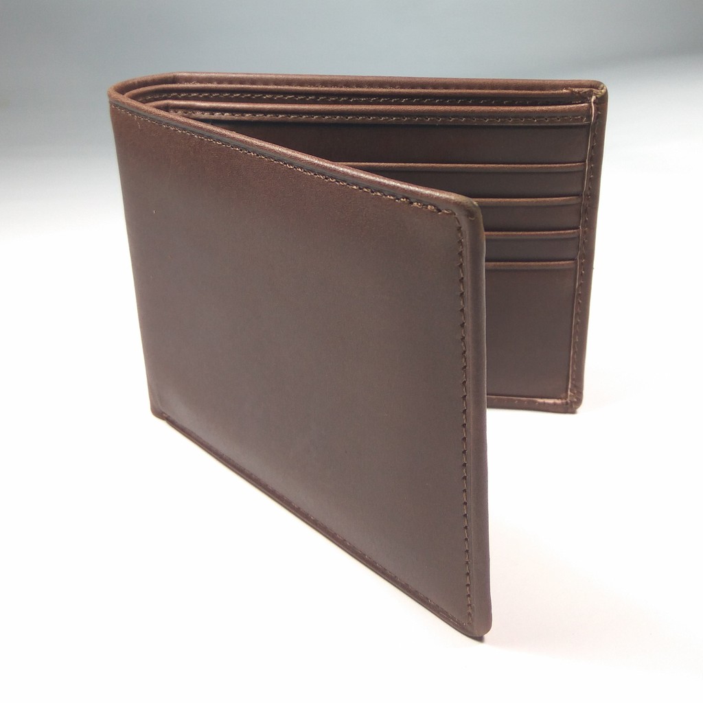 dompet pria kulit sapi asli warna coklat| bifold wallet | leather good