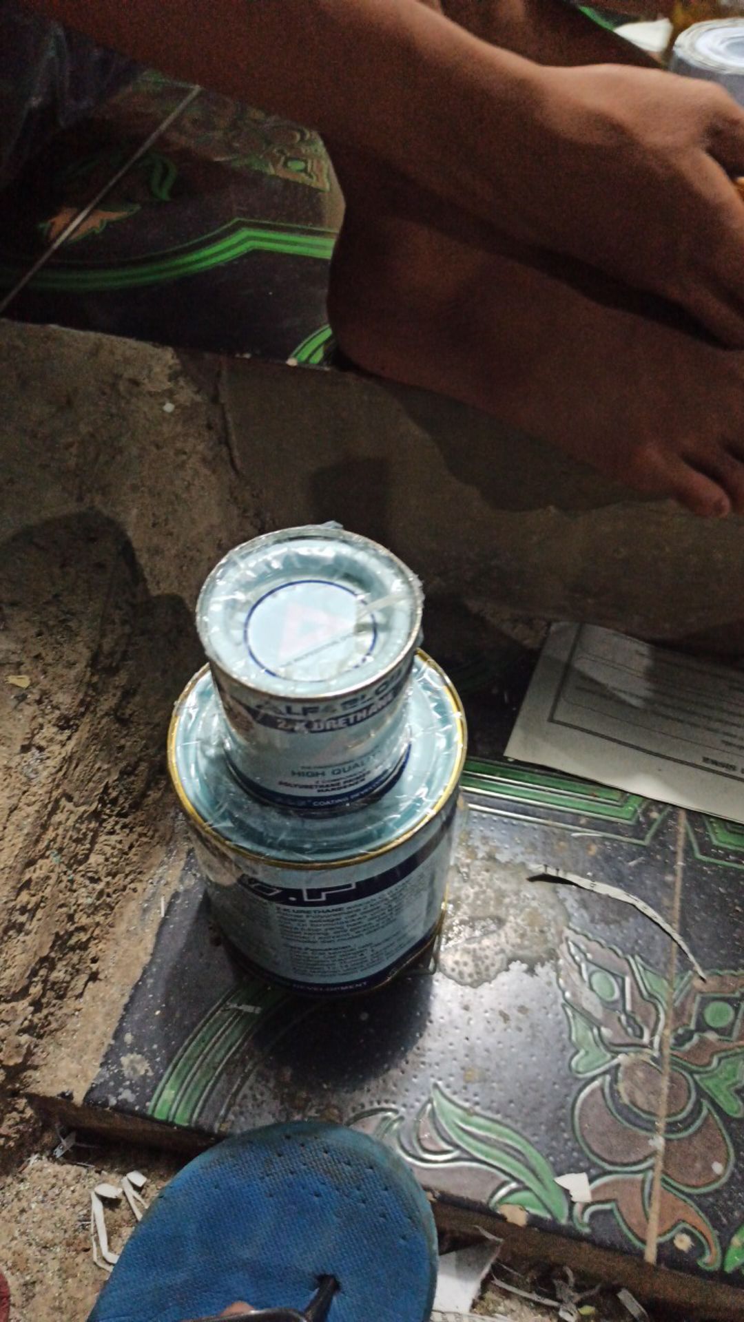 Epoxy Alfaglos 2-k Urethane (poxy Bakar)