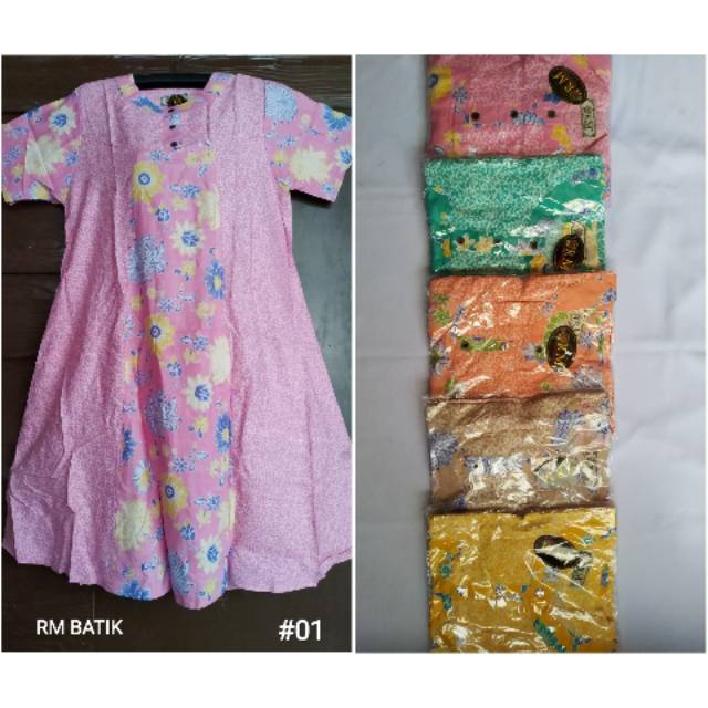 baju tidur batik daster klok RM