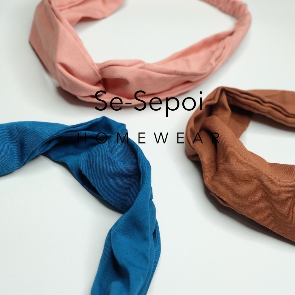 Korean Twisted Bandana Sesepoi