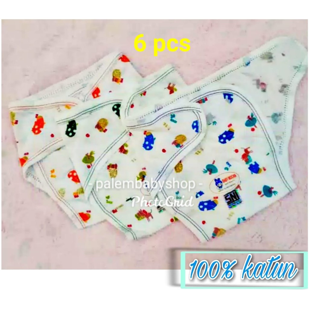 Baby mocha Popok perekat motif fullprint isi 3pcs 104974