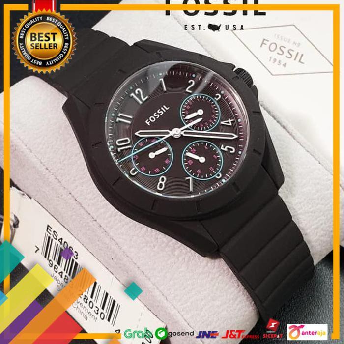 ON SALE.. JAM TANGAN ANALOG WANITA MERK FOSSIL ORIGINAL TYPE : ES4063 BATERAI ..TERLARIS