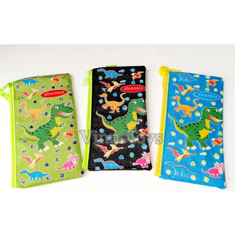

Tempat pensil dino, kotak pensil dino, tempat pensil anak,tempat pensil sekolah, pencil case dino,dinosaurus
