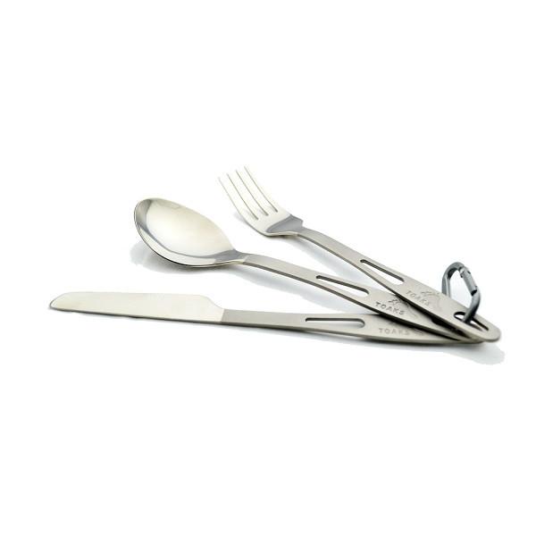 Alat Makan Set Toaks Titanium 3 Piece Cutlery Set