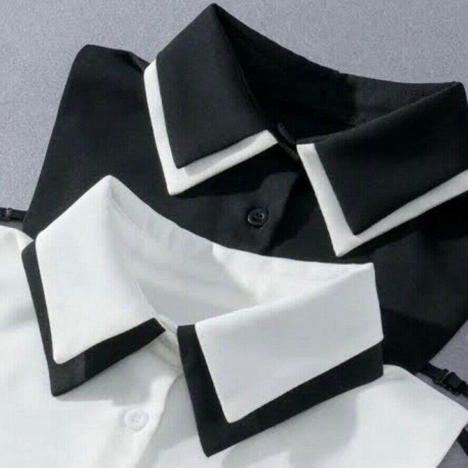 FAKE COLLAR / KERAH PALSU PRIA WANITA MODEL LIS STYLE