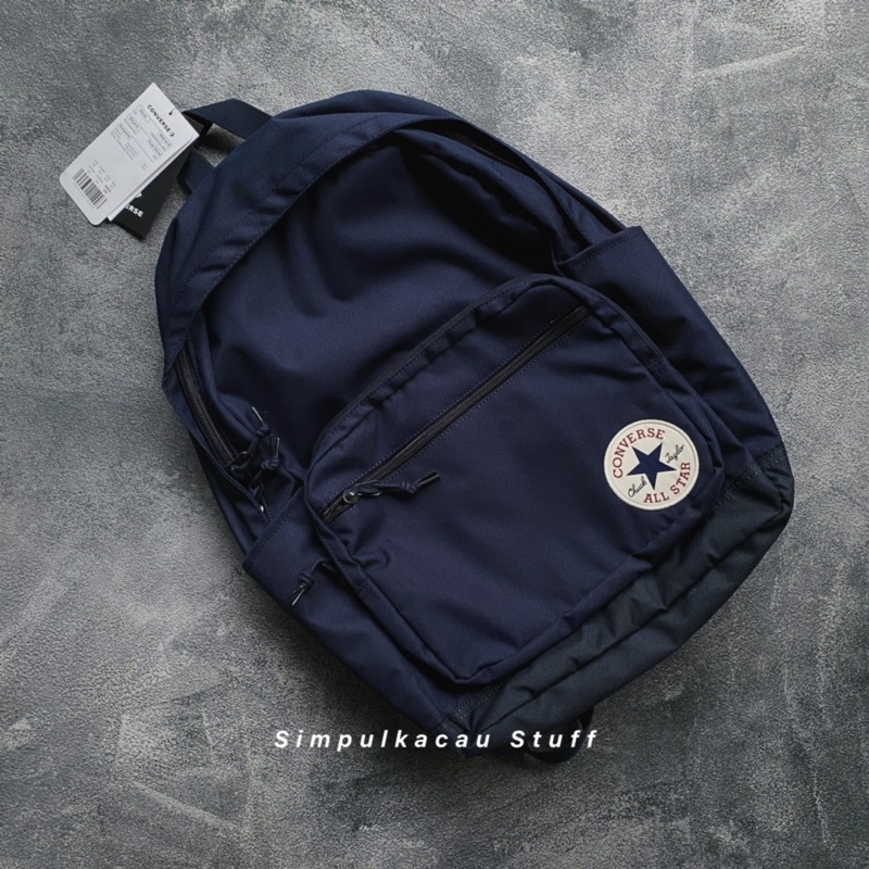 tas converse backpack straight edge &amp; Go 2 backpack original