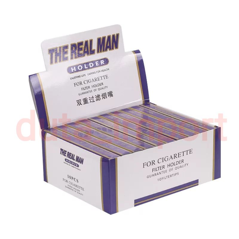 The RealMan double filter holder/pipa penyaring Real Man untuk standar dan mild NZH156A