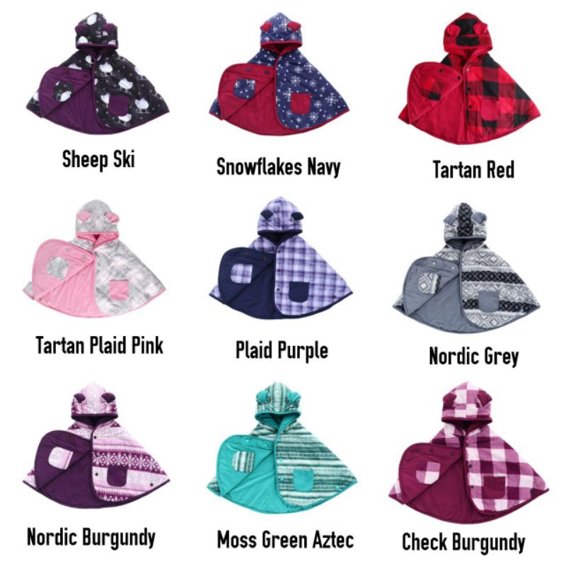 Jaket Anak CuddleMe BabyCape | Mantel Bayi Balita Cuddle Me Baby Cape | Grosir Cuddle Me BabyCape-1