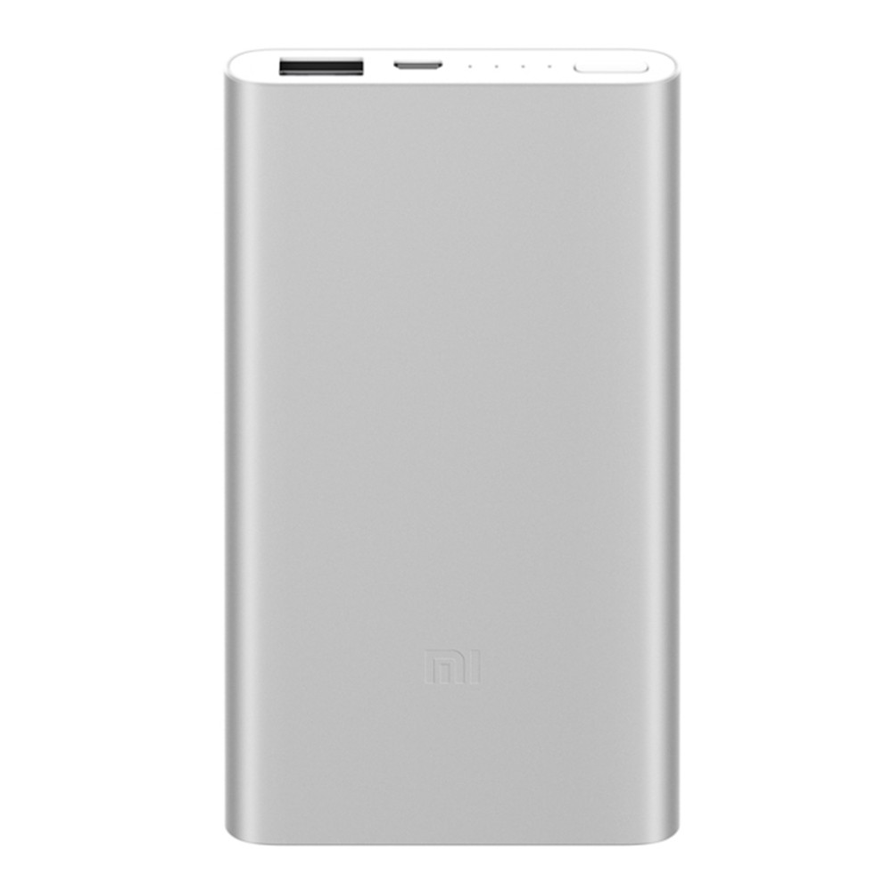 Powerbank Xiaomi 2 5000 MAh Power Bank 5000mAh Micro USB Xiao Mi Silver