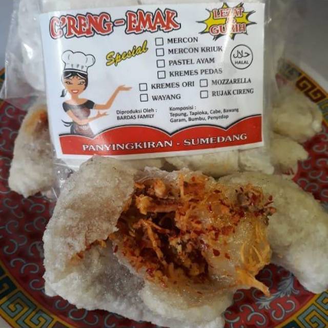 

Cireng emak mercon