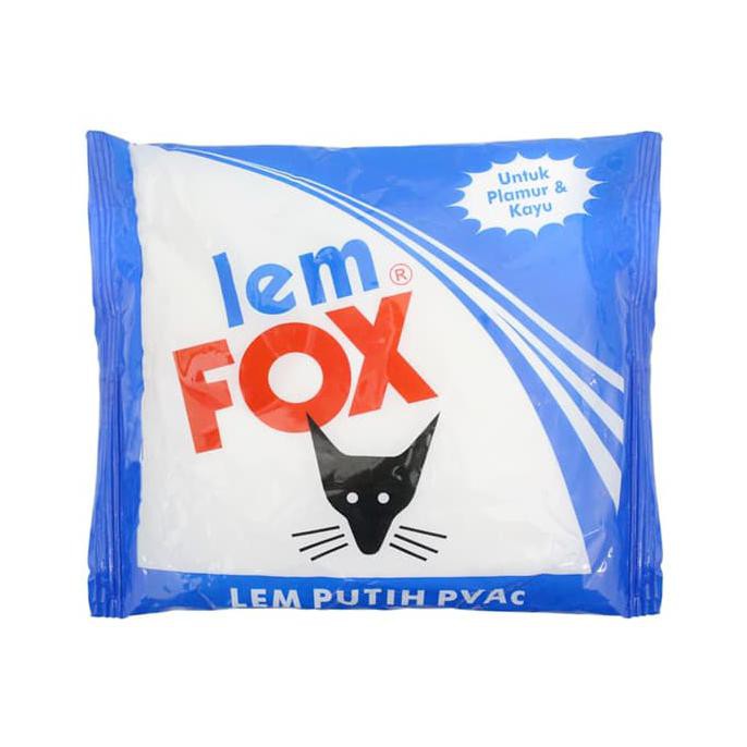 LEM FOX PUTIH 350GR BIRU SLIME / KERTAS / KAYU (OFF-50)