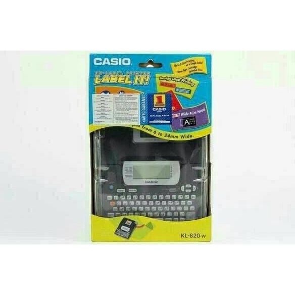 JUAL Label Print Casio KL-120 Mesin Label Printer KL 120 KL120 GARANSI stock ada