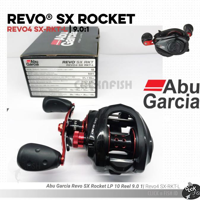 abu garcia revo sx rkt lp reel