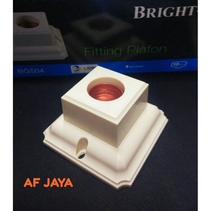 Fitting Plafon Segi 4 BRIGHT-G 504