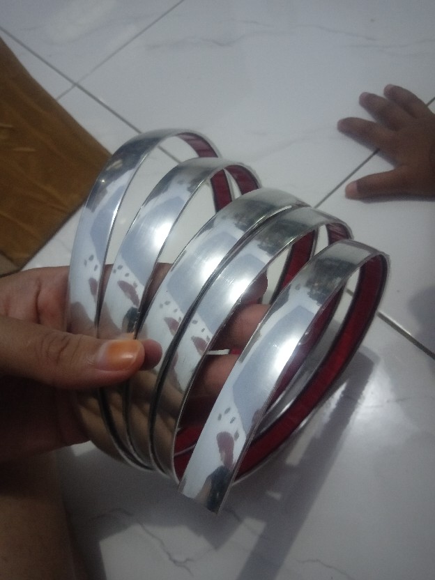 List Crome 15 Mm Panjang 1 Mtr