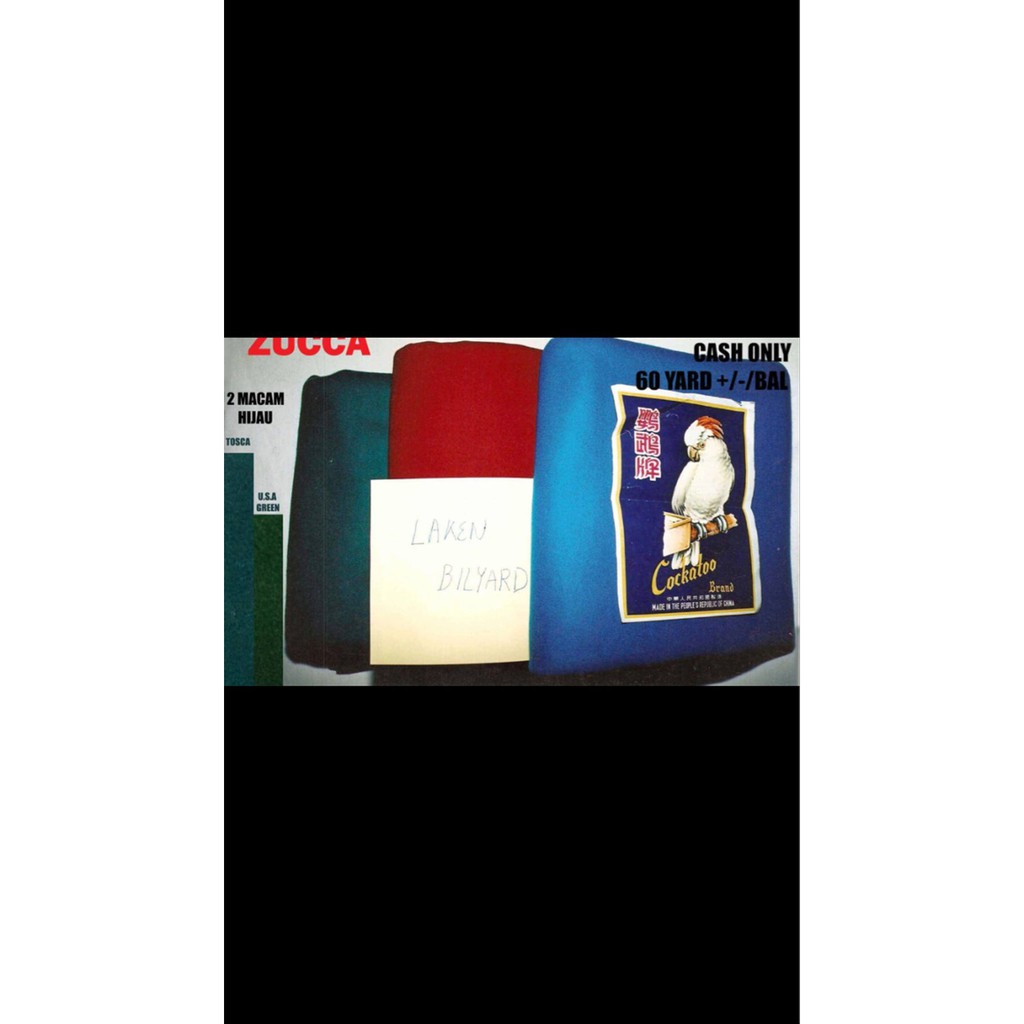 Laken Billiard 8 Feet Karpet Bilyard 8ft