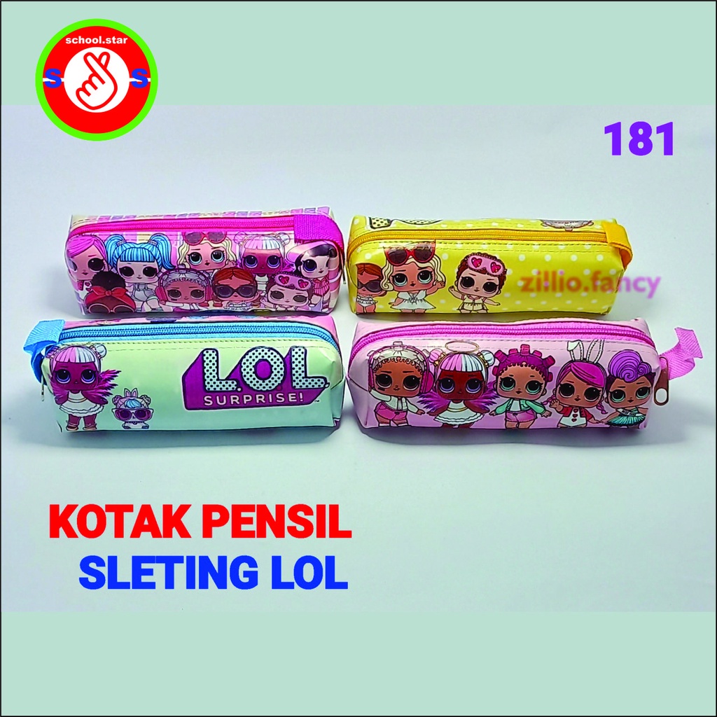 

KOTAK PENSIL SLETING GAMBAR LOL / TEMPAT PENSIL LOL FULL GAMBAR / FULL COLOUR LOL