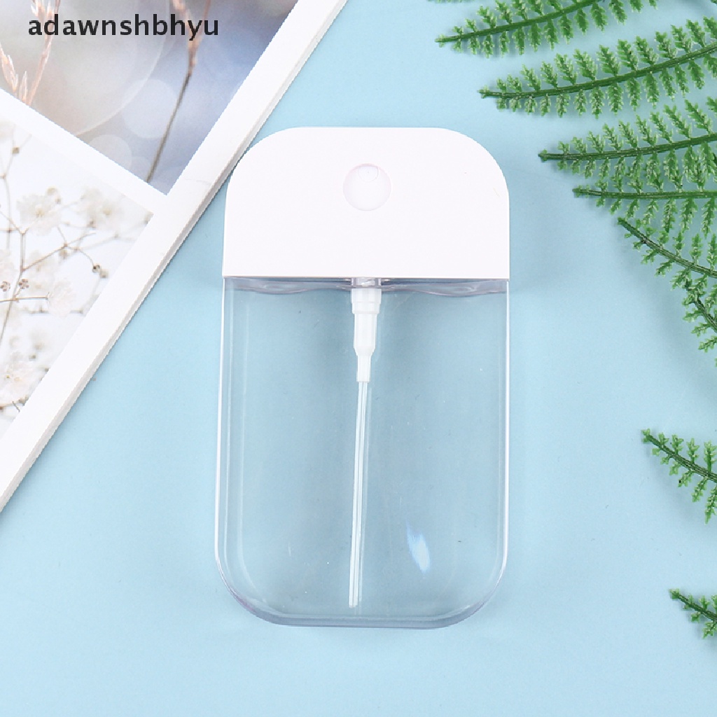 Adawnshbhyu 50ML Bentuk Kartu Parfum Spray Isi Ulang Botol Kosong Tipe Gepeng Atomizer