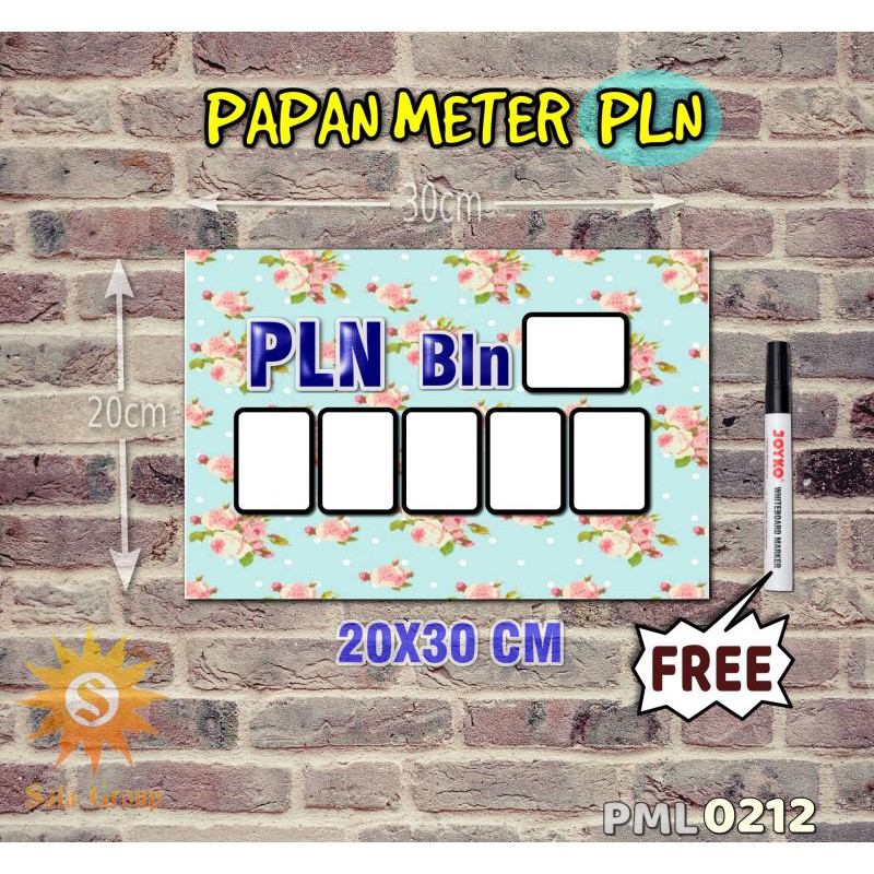 

Safa Papan Meter Listrik PLN PAM motif Unik - Shabby 12