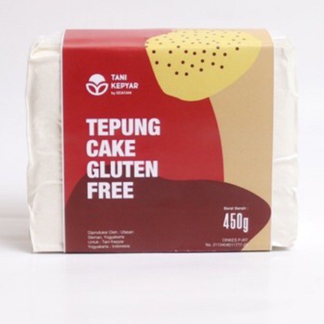

Tepung Cake Gluten Free 450 gram Tani Kepyar