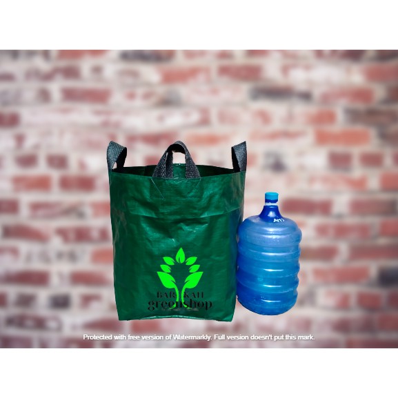 Planter bag 150 liter/PLANTERBAG 60×60 hijau - pot tanaman- media tanam-awet bergaransi