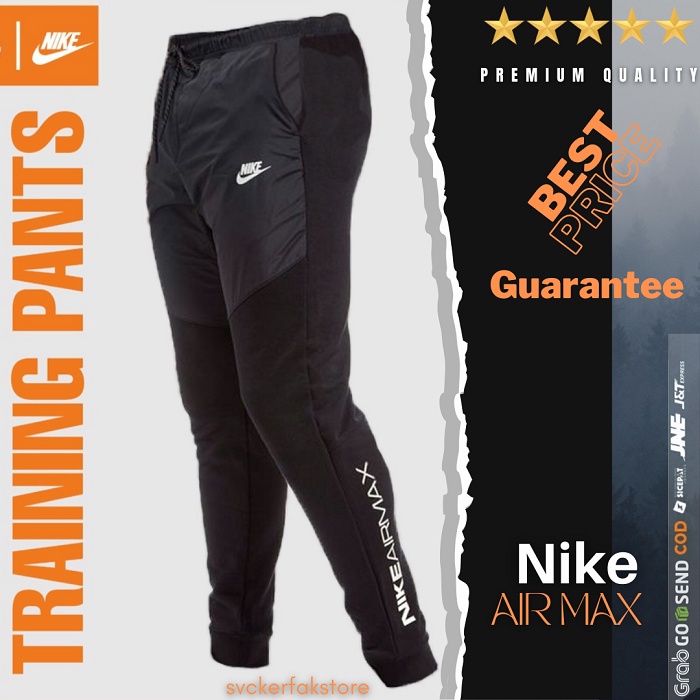 Celana training jogger nike Air Max | Celana joger Track pant olahraga olah raga running lari Pria