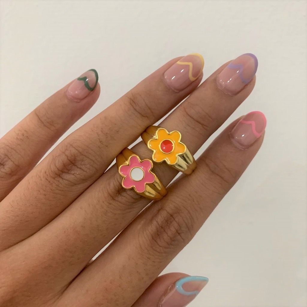 Flower Pop Ring