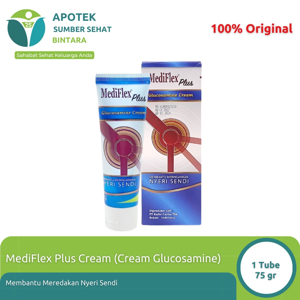 Mediflex Plus Glucosamine Cream Meringankan Nyeri Sendi