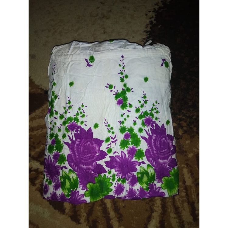 Bisa cod Mukena Terusan Jumbo Katun Rayon Bali Mukena Dewasa Mukena Murah / Mukena Lukis Terusan / m