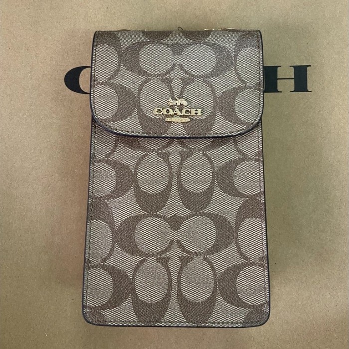 Coach Crossbody phone Bag In Signature Canva - A-8