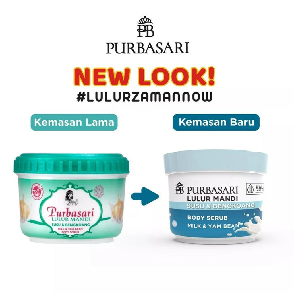 Purbasari Lulur Mandi Susu Bengkoang  - 200 gr