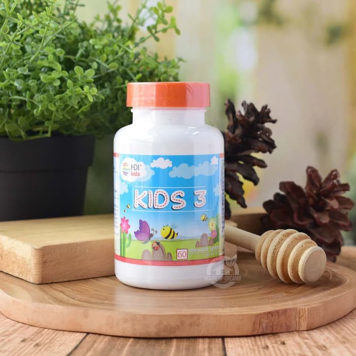 Promo HDI Kids3 Suplemen Anak 60 Tablets Berkualitas