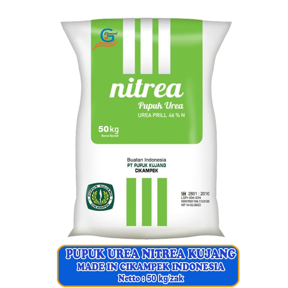 Nitrea Pupuk Urea 50 KG | Pupuk Kujang | Pupuk Urea