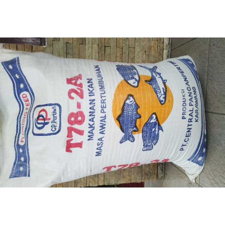 PAKAN IKAN PELET APUNG TURBO T78-3A, T78-2A KARUNG 30kg (GOJEK INSTAN)